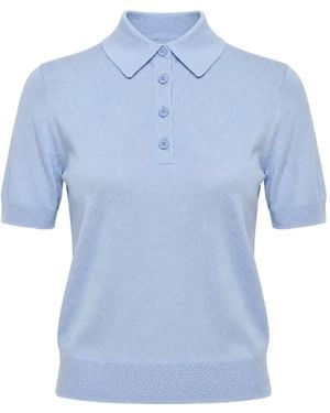 Toccin Rue Short-Sleeve Polo Shirt - Blue