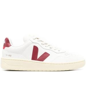 Veja Polo Shirt With Print - Pink