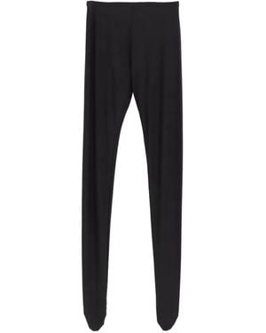 Maison Margiela Four-Stitch Leggings - Black