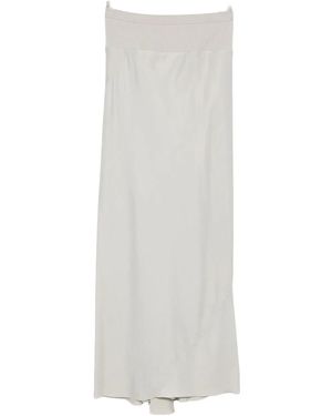 Rick Owens Asymmetrische Rok - Wit