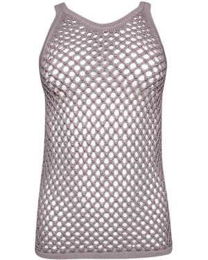 DIOTIMA Top Traforato Marina - Multicolore