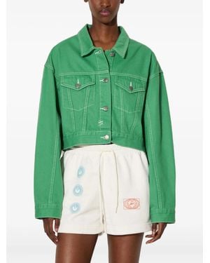 Ksubi Hemdjacke mit geknöpften Taschen - Grün
