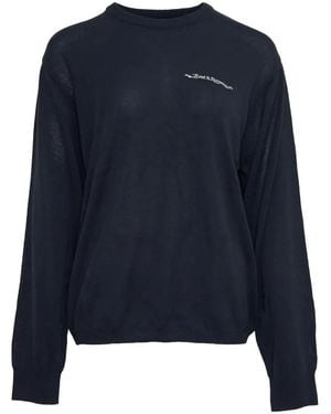 Rest&Recreation Jersey Con Logo Estampado - Azul