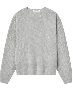 Fear Of God Waffle-Knit Dropped-Shoulder Jumper - Grey