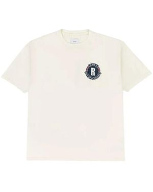 Rhude Bodeaux Wine T-Shirt - White