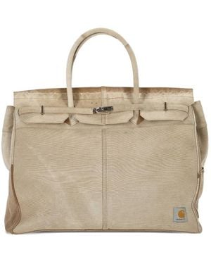 ANOTHER CHANCE Canvas Tote Bag - Natural