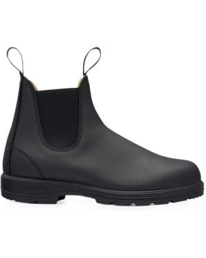 Blundstone Elasticated Leather Boots - Black