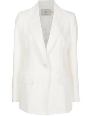 MISCI Doppelreihiger Pequi Blazer - Weiß
