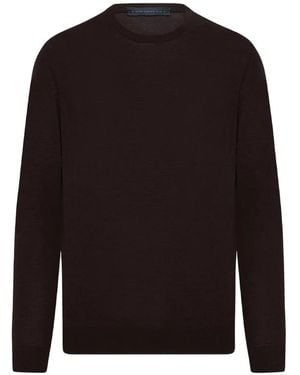 Kiton Diamond Pullover Aus Wolle - Schwarz