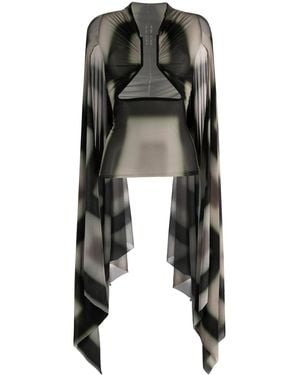 Rick Owens Long Sleeve T-Shirts - Black