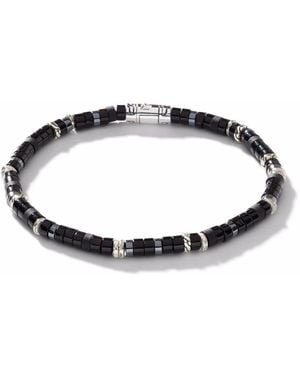 John Hardy Classic Chain Heishi Perlenarmband - Mettallic