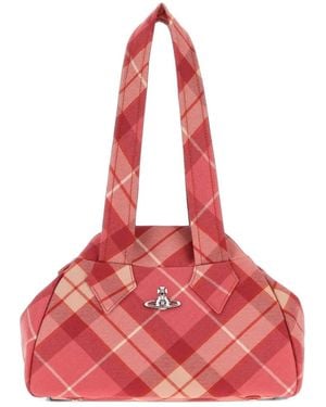 Vivienne Westwood Yasmine Medium Archive Handbag - Pink