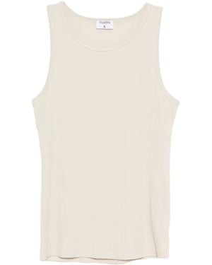 Filippa K ファインリブ トップ - ナチュラル