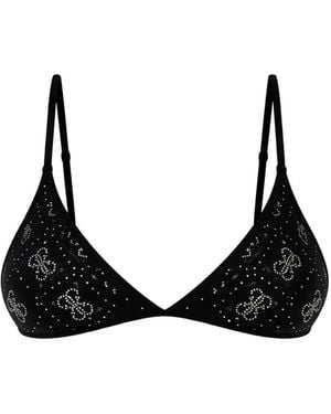 Guess Soutien-Gorge À Bonnets Triangles - Noir