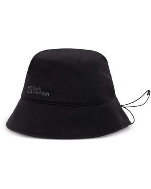 Jack Wolfskin Texapore Drawstring Bucket Hat - Blue