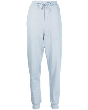 Nanushka Shay Embroidered Track Trousers - Blue