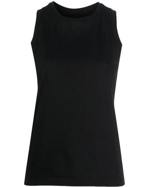 ARMARIUM Cotton Sleeveless Top - Black