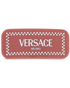 Versace Left Crystal Haarspange - Rot