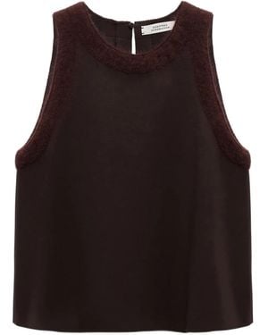 Dorothee Schumacher フリルトリム トップ - ブラック