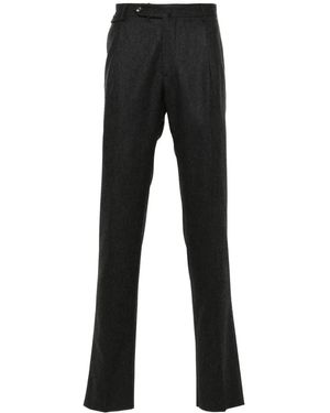 Tagliatore Wool Pants - Black