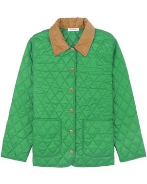 Sporty & Rich Vendome Quilted Jacket - Green