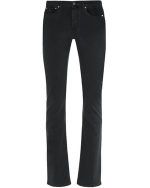 Moorer Pavel-Drl Five-Pocket Jeans - Black