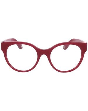 Roberto Cavalli Cat-Eye Frame Glasses - Pink