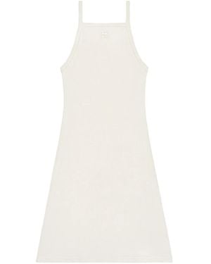 Courreges Sleeveless Mini Dress - White