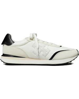 Tory Burch Destiny Leather Sneakers - White