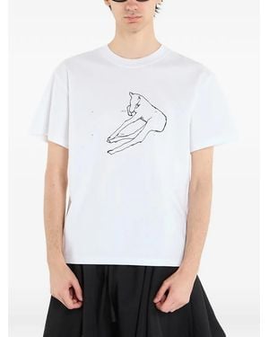 HELIOT EMIL Colt T-Shirt - White