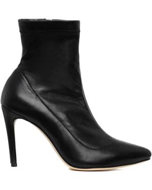 Ginissima Mia Stiefel Mit Spitzer Kappe - Schwarz