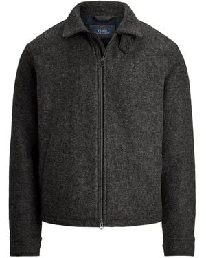 Polo Ralph Lauren Collar-Zip Jacket - Black