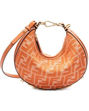 Fendi Graphy ハンドバッグ - オレンジ