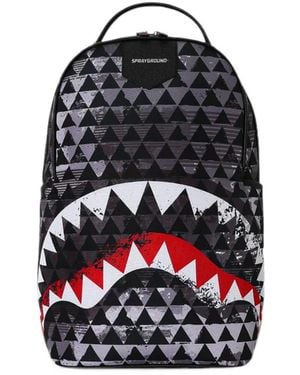 Sprayground Kahuku Niho Mano Zip-Up Backpack - Black