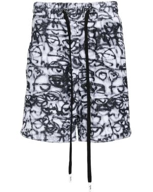Haculla Shorts Mit Grafischem Print - Blau