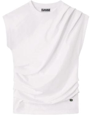 Ganni Top - White