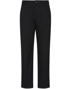 ARMANI EXCHANGE Pantaloni Con Bottoni - Nero