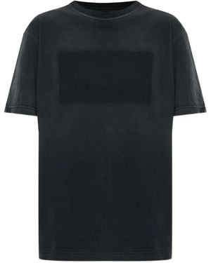 Maison Margiela T-Shirt À Détail De Patch - Noir