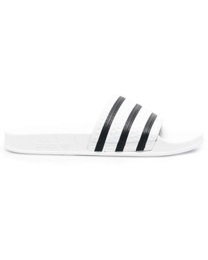 adidas Adilette Slides - White