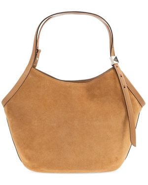 Kate Spade Deco Suede Tote Bag - Brown