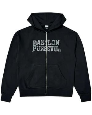 Babylon LA Hoodie À Fermeture Zippée - Black