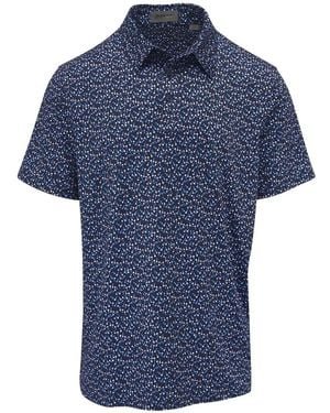 G/FORE Polo À Manches Courtes - Bleu