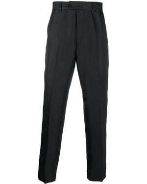 KENZO Slim Fit Cropped Pants - Black