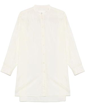 Jil Sander サテンシャツ - ホワイト