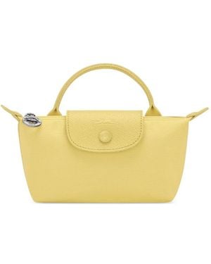 Longchamp Pochette Le Pliage - Yellow