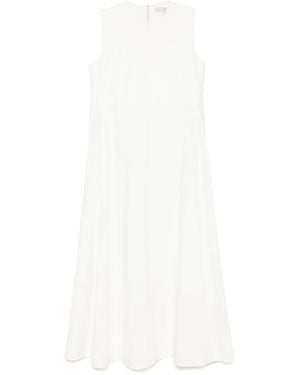 Remain Wide Maxi Dress - White