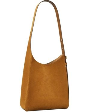 Tory Burch Kleine Romy Suède Shopper - Bruin