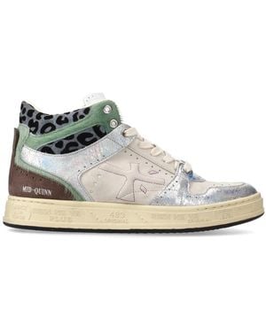 Premiata Mid Quinnd Trainers - White
