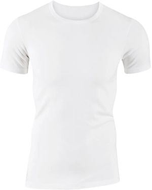 CALIDA Short-Sleeve Crew-Neck T-Shirt - White