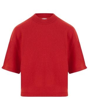 Sa Su Phi Cashmere Crew-Neck Jumper - Red
